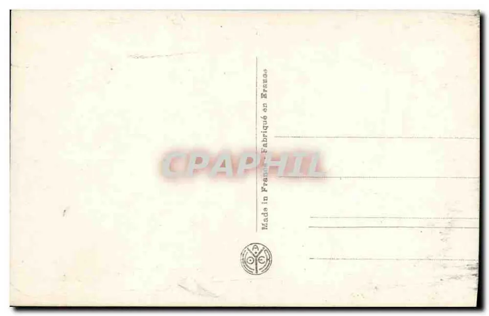 Paris - Place de la Concorde und das Chamber of Deputies — Verlag A.N. Paris, n° 93 - Rückseite