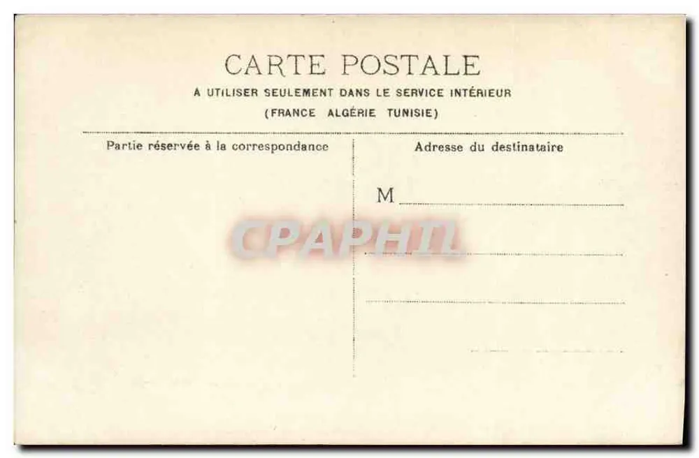 Paris — Die Place de la Concorde und die Statue von Straßburg — Verlag unbekannt - Rückseite