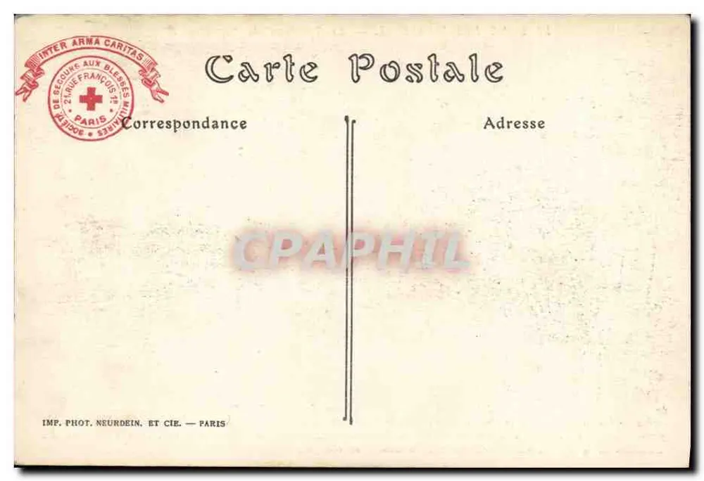 Der Dôme der Invaliden — Das Grab von Napoleon I. — IMP. PHOT. NEURDEIN ET CIE. — Paris - Rückseite
