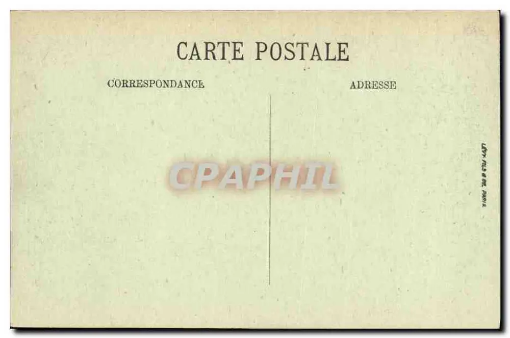 Paris — A Escada do Ópera — LL. n° 984 - Verso