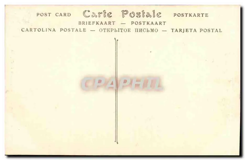 Escada do Ópera — Paris — editor não identificado - Verso