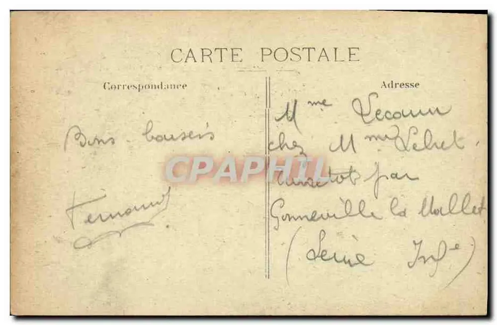 Place de la Concorde lado Hôtel Crillon — Paris — J. M. T. - Verso