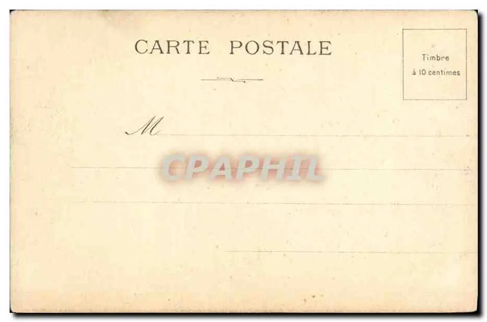 PARIS — O Hotel de Ville — editor não visível - Verso