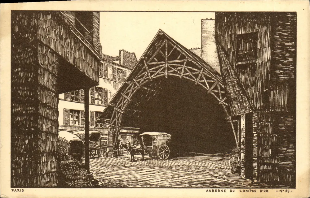 Auberge do Compas d'Or — Paris — N° 59 - Frente