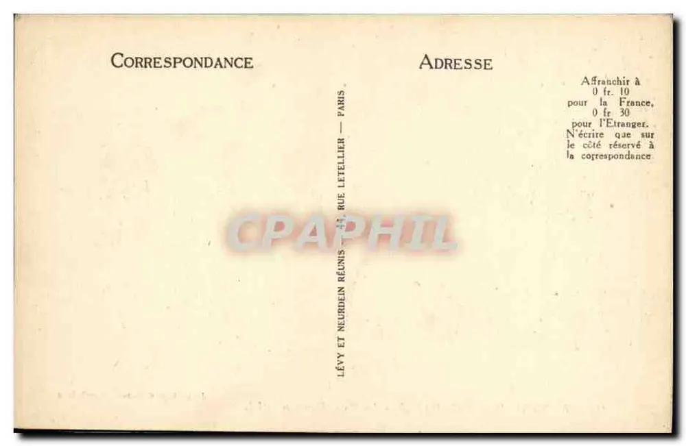 Plombières-les-Bains — Het Romeinse bad — Imp. Grand Bazar, Plombières, Sélecta - Achterkant