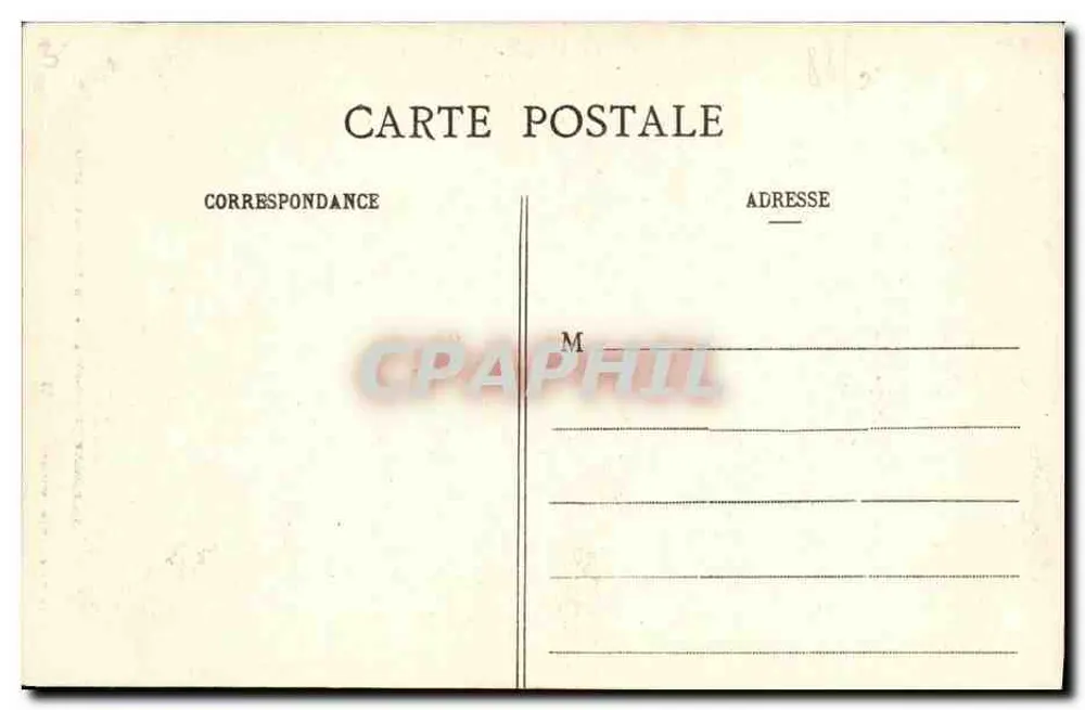 Gérardmer (Vosges) - O Salto das Cuves — Imp. Ad. Wulz - Saint-Dié (Rép. N° 1923) - Verso