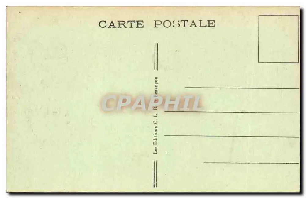 Gérardmer — Bordas do Lago — Les Vosges Pittoresques 3007 - Verso