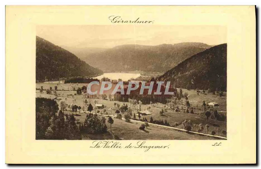 A Vale de Longemer — Gérardmer — editor L.L. - Frente