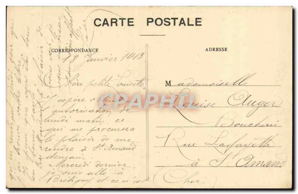 Paris - Jardin d'Acclimatation - Der Taubenschlag — unbekannter Verlag, Nr. 161 - Rückseite