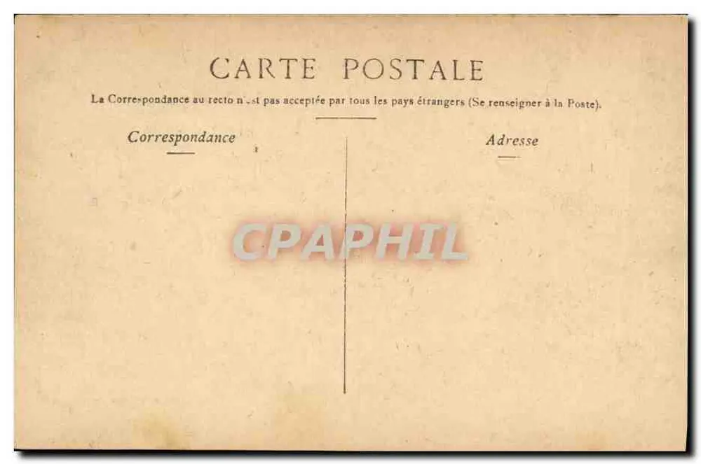 Paris - O Ponte Mirabeau — editor Staerck, Paris - Verso