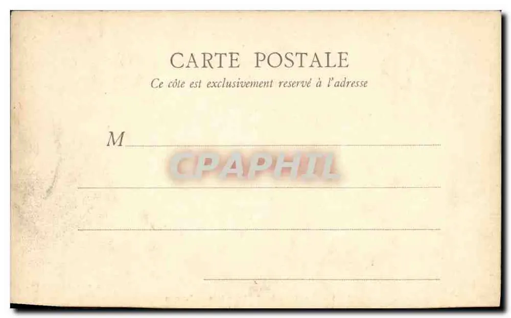 PARIS — A Ponta da Ilha Saint-Louis — B. F., Paris, n° 254 - Verso