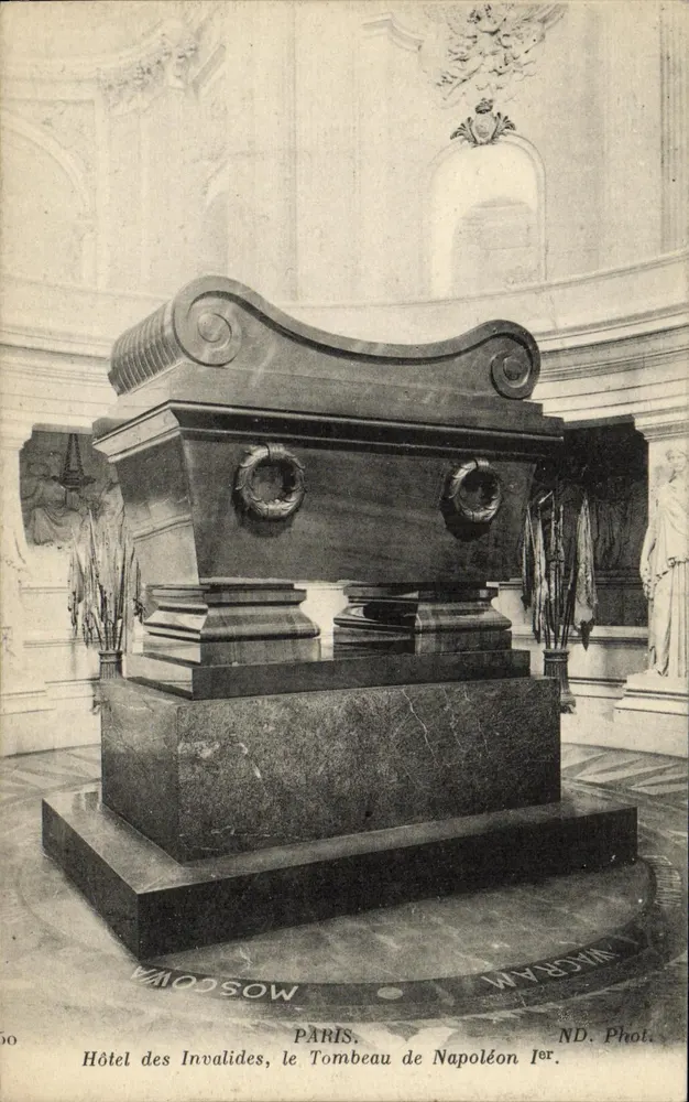 Hôtel des Invalides, das Grab von Napoleon I — ND. Phot. — n° 60 - Vorderseite