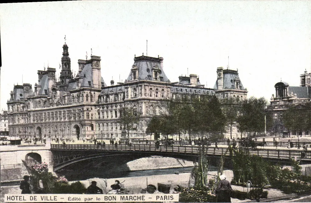 Stadthaus — Paris — Veröffentlicht von Le Bon Marché - Vorderseite