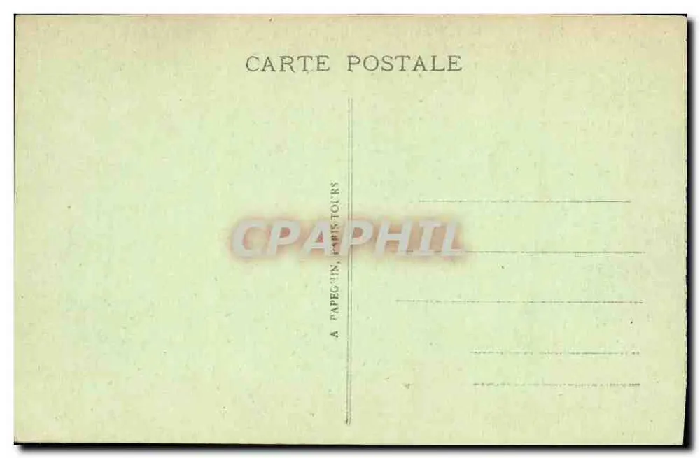 Internationale Ausstellung der dekorativen Künste - Paris 1925 — Nachtsicht — A.P. - Rückseite