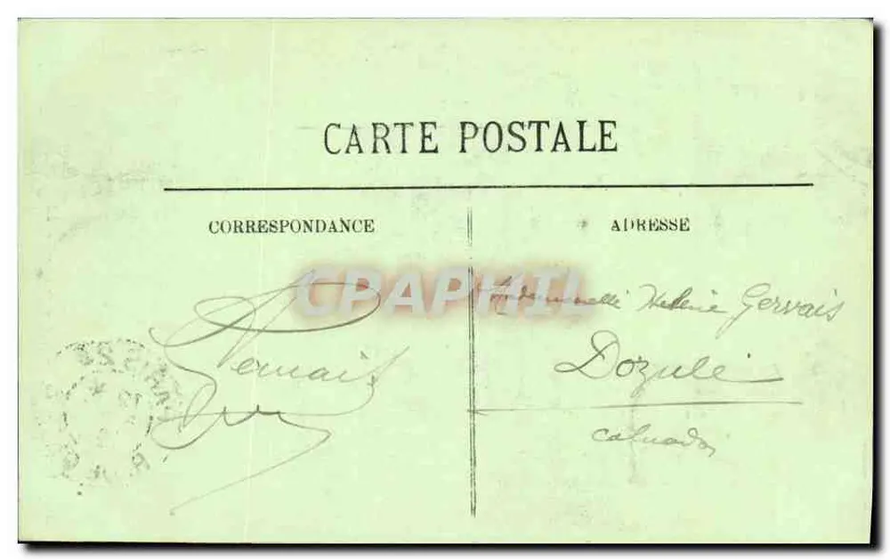 Paris — A Praça da Bastilha — LL - Verso