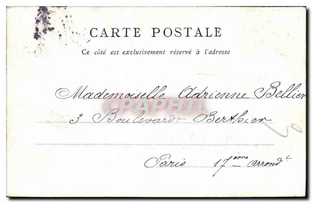 Notre-Dame — Editado pelo Bon Marché — Paris - Verso