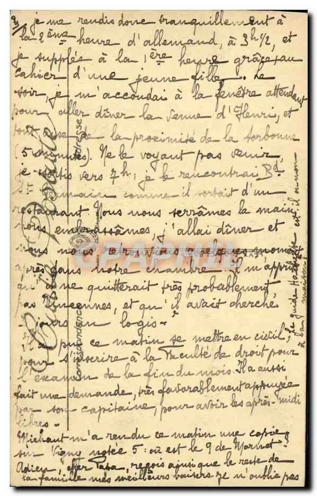 Notre-Dame — Uma Chimera — LL — n°134 - Verso