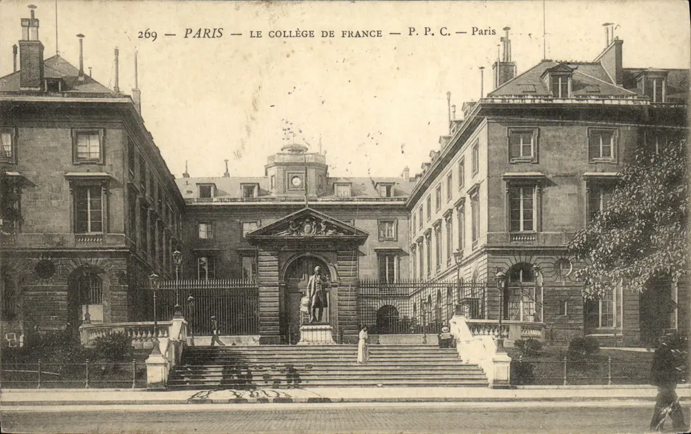 Paris — Le Collège de France — P.P.C. Paris - Vorderseite