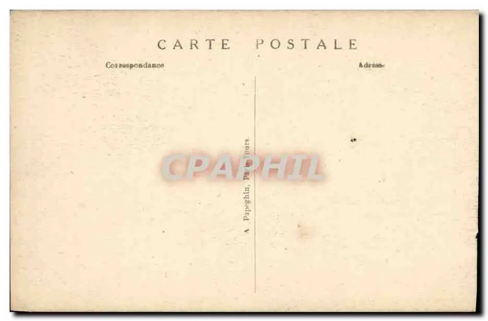 Paris — Sainte Chapelle — Innenraum — Ein Apostel — A. P. - Rückseite