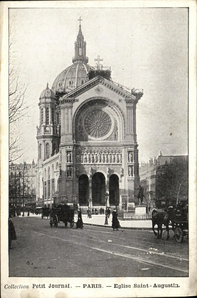 Paris — Kirche Saint-Augustin — Sammlung Petit Journal - Vorderseite
