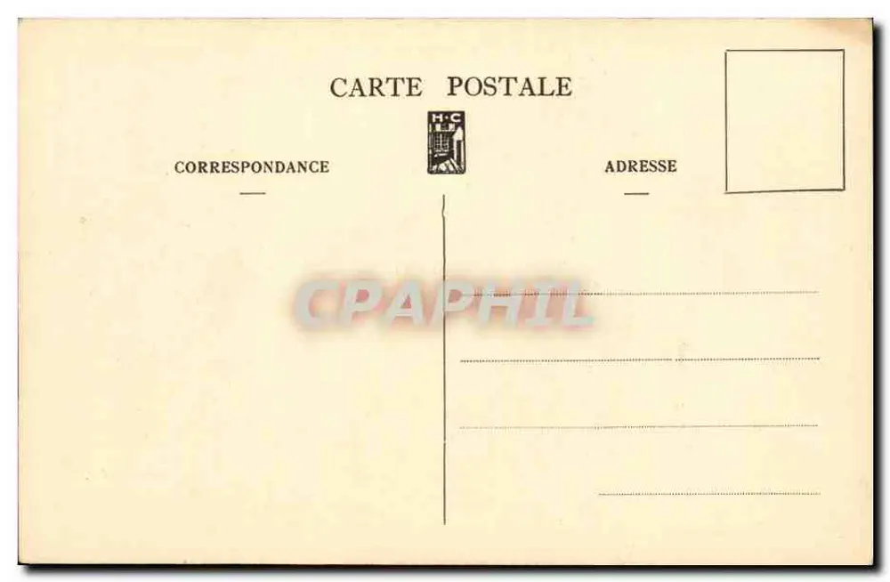 होटल बर्बेट - पेरिस - एडिटर H.C. संख्या 55 - पीछे