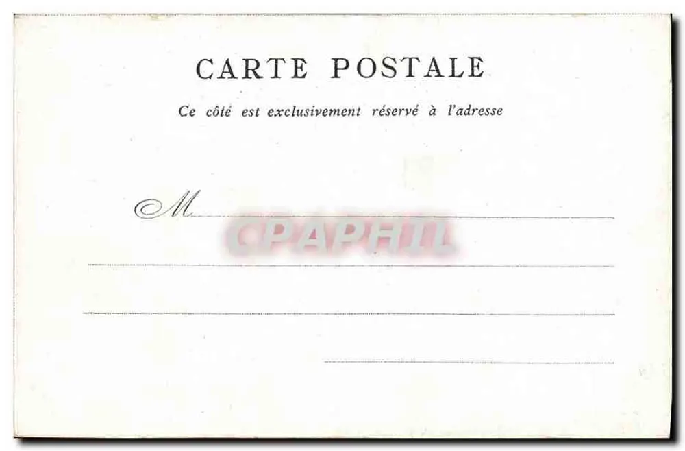 Ponte da Escola Militar — Instituto — Editado pelo BON MARCHE — PARIS - Verso