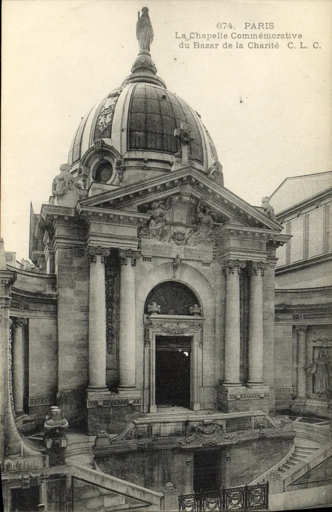 Gedenkkapelle des Bazar de la Charité — Paris — C.L.C. n°674 - Vorderseite