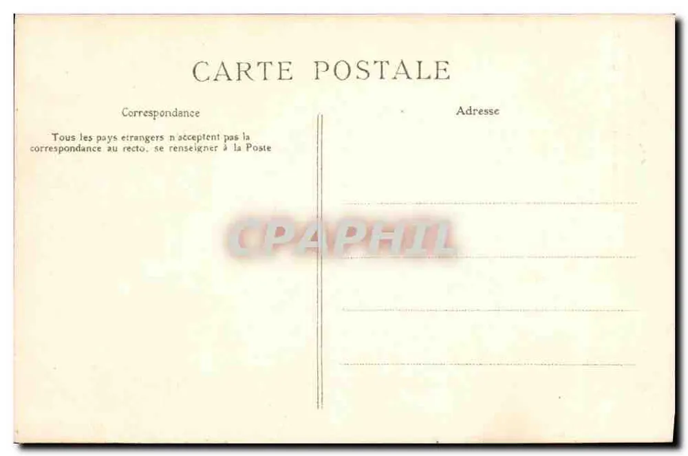 Gedenkkapelle des Bazar de la Charité — Paris — C.L.C. n°674 - Rückseite