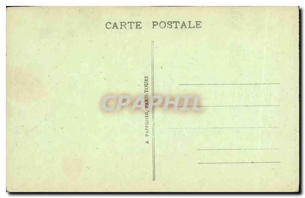 Internationale Ausstellung der dekorativen Künste Paris 1925 — Nachtsicht — A.P. - Rückseite