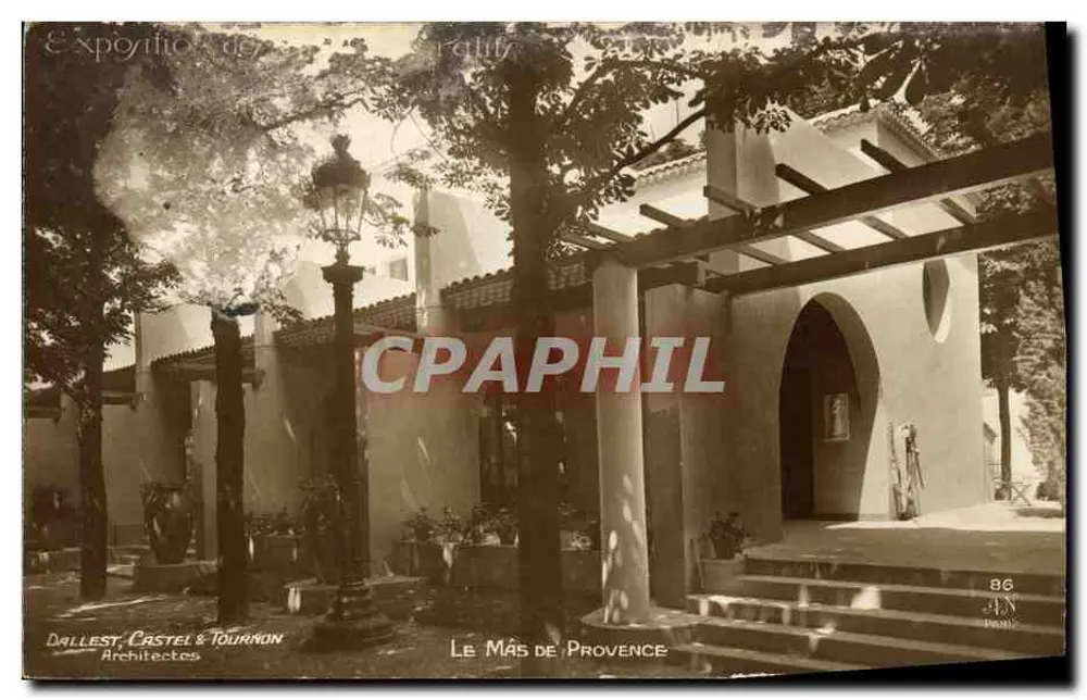 Le MAS de Provence — Dallest, Castel & Tournon Architekten — n° 86 - Vorderseite