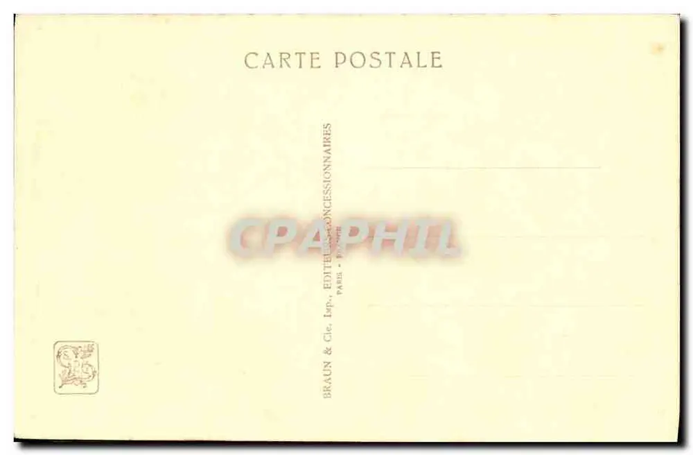 Tempel von Angkor — Internationale Kolonialausstellung — Paris 1931 - Rückseite