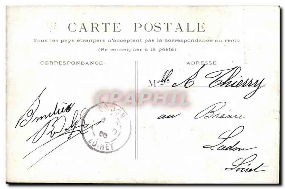 Estátua de Étienne Marcel — Paris — editor desconhecido, número de série não visível - Verso