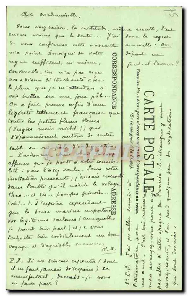 Paris — Notre-Dame — Uma Quimera — LL - Verso