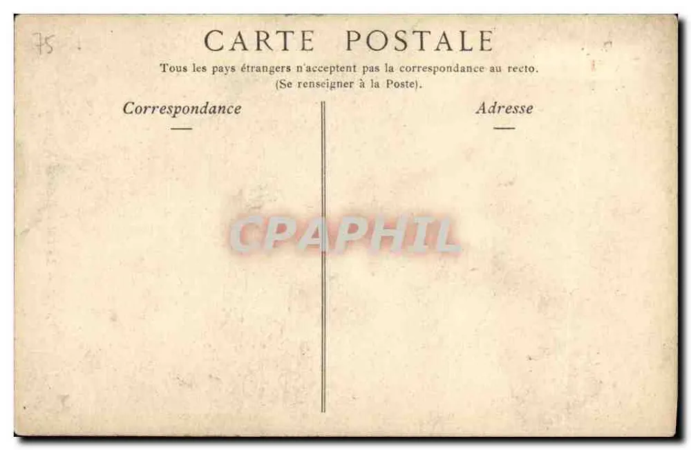 PARIS — La Reja del Palacio de Justicia — Collections ND Phot n°308 - Reverso