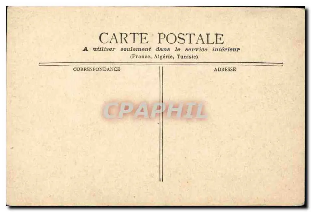 Paris - Igreja de São Laurent — vista do edifício gótico com seu campanário e portão decorado — editor desconhecido, n° 700 - Verso