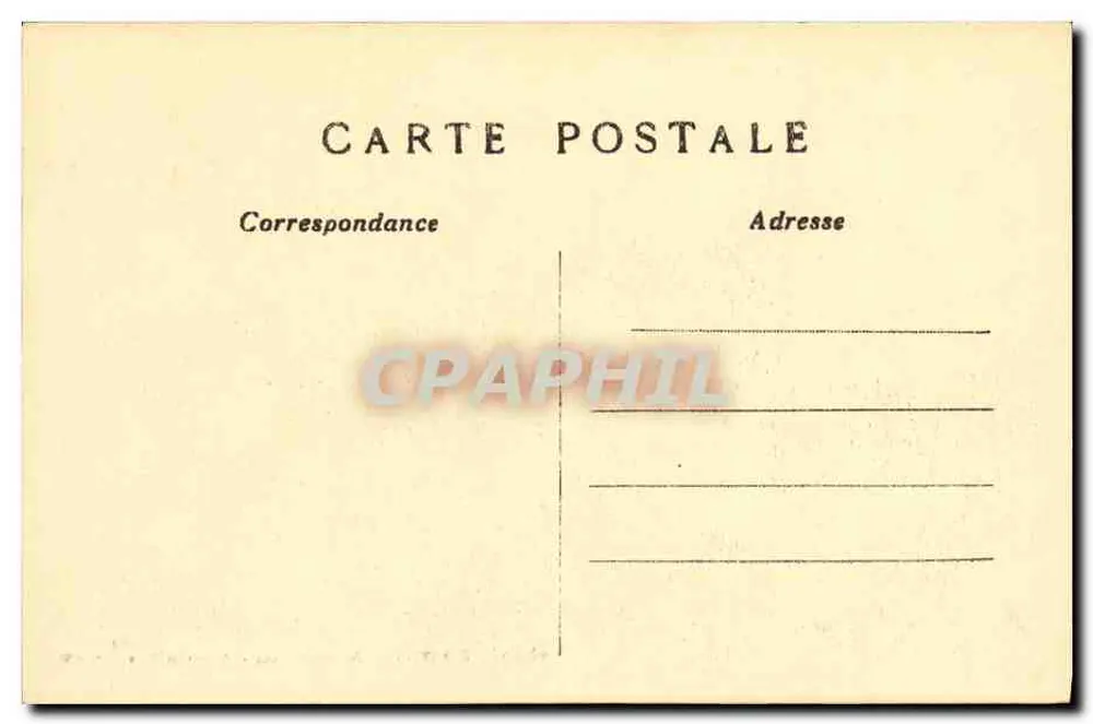 Paris - Notre-Dame - Gargouilles — C.M. n°1757 - Verso