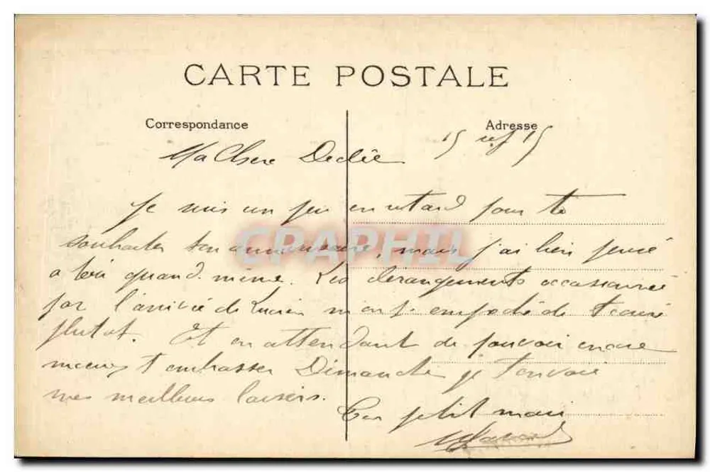 Paris (9e) - Ópera - Escadaria de honra — J. H. — n° 429 - Verso