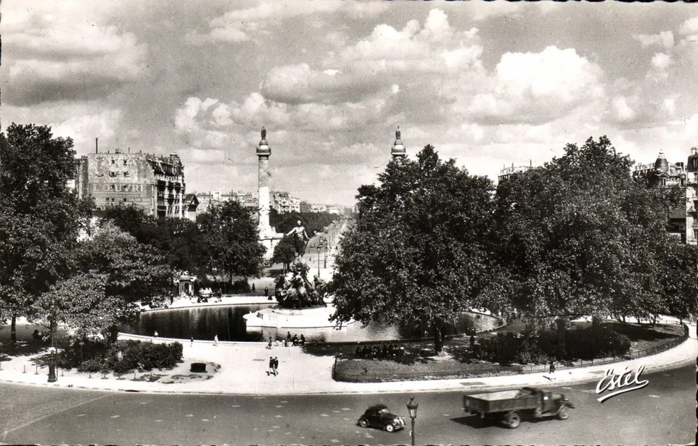 Praça da Nação — Paris — Editor Étel, n°246 - Frente