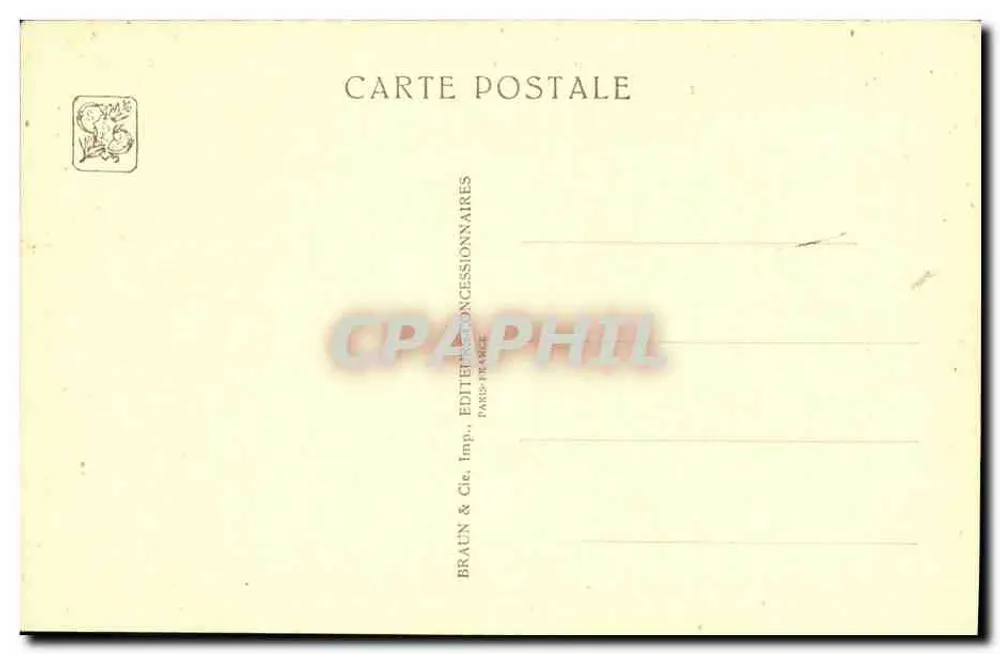Palast der Levant-Staaten — Patio — Internationale Kolonialausstellung — Paris 1931 — Ulyssse Moussali, Arch. - Rückseite