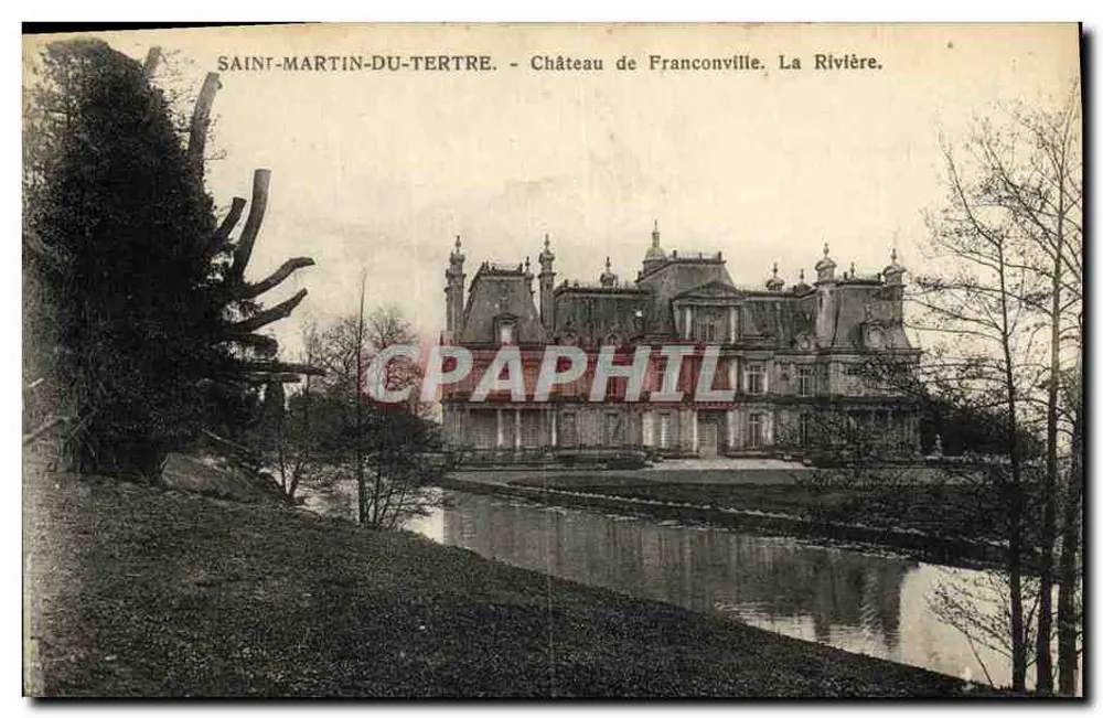 Saint-Martin-du-Tertre - Schloss Franconville, La Rivière. - Vorderseite