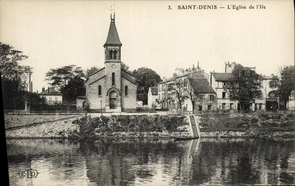 Saint-Denis — A Igreja da Ilha — Editor EID, n°3 - Frente
