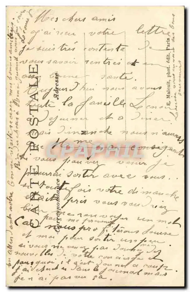 St-ClouD und seine Umgebung um 1800 — Ansicht vom Lanternen des Diogène — E. M. Einlieferung — Nr. 2878 - Rückseite