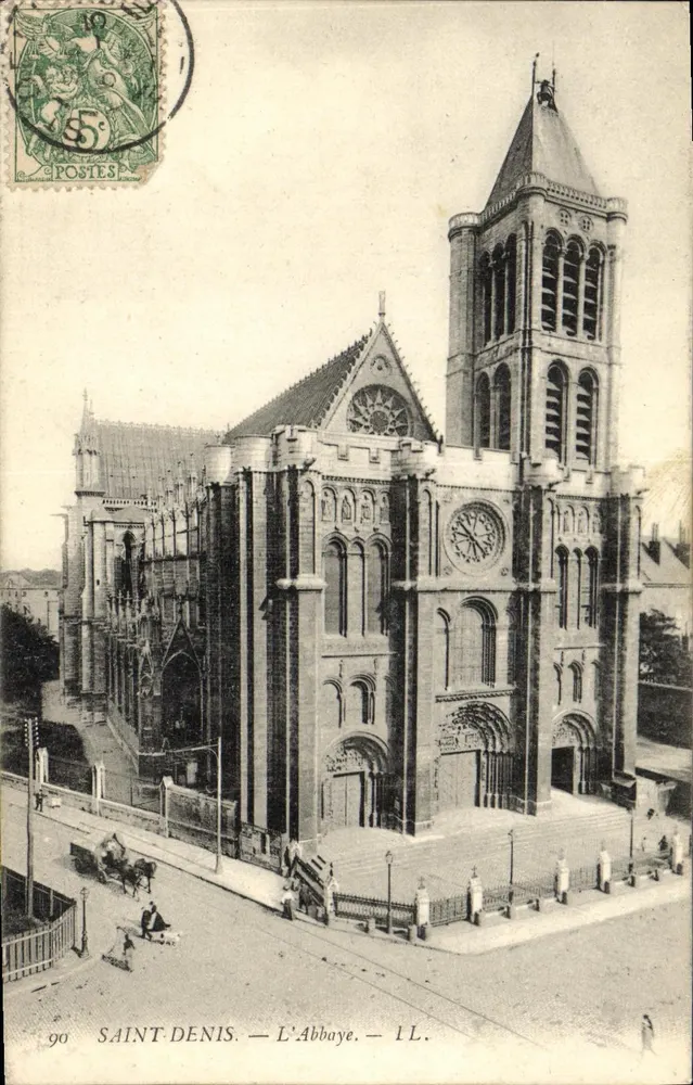 Saint-Denis — A Abadia — I.L. - Frente