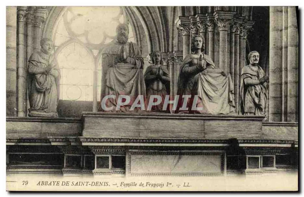 Abtei von Saint-Denis — Familie von François I — LL. n° 79 - Vorderseite