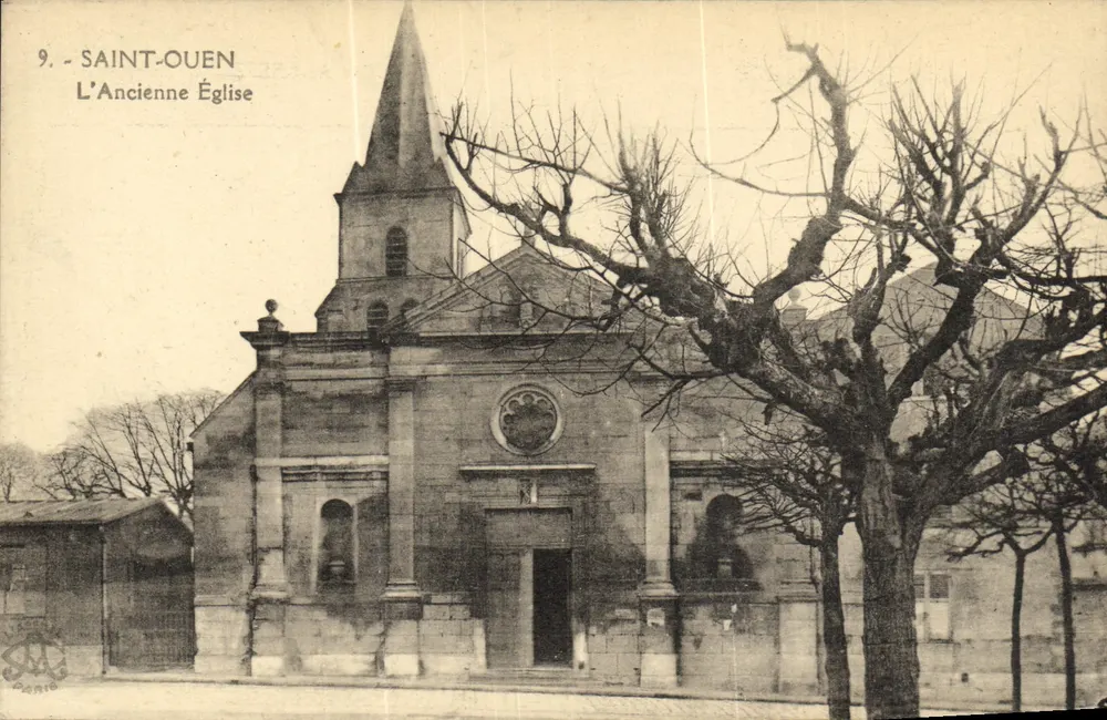 Saint-Ouen - La Iglesia Antigua — editor 'Photo-Labelle' París, n°9 - Anverso