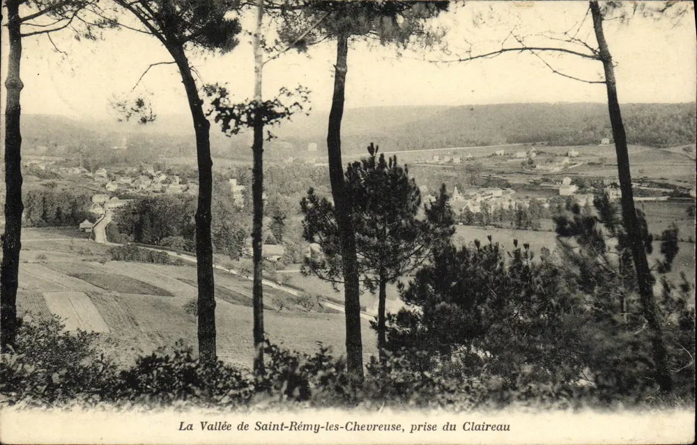 Die Schlucht von Saint-Rémy-les-Chevreuse — Blick auf Claireau — A. Bourdier, Verlag, Versailles - Vorderseite