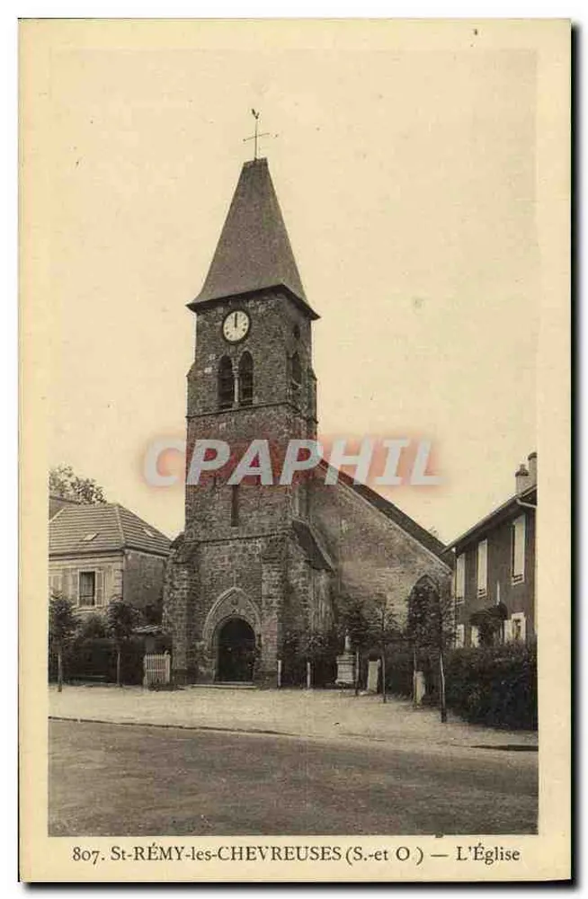 St-Rémy-les-Chevreuses (S.-et-O.) — La Chiesa - Recto