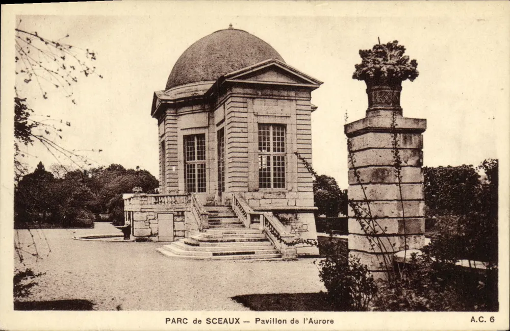 Parque de Sceaux — Pavillon de l'Aurore — A.C. 6 - Anverso