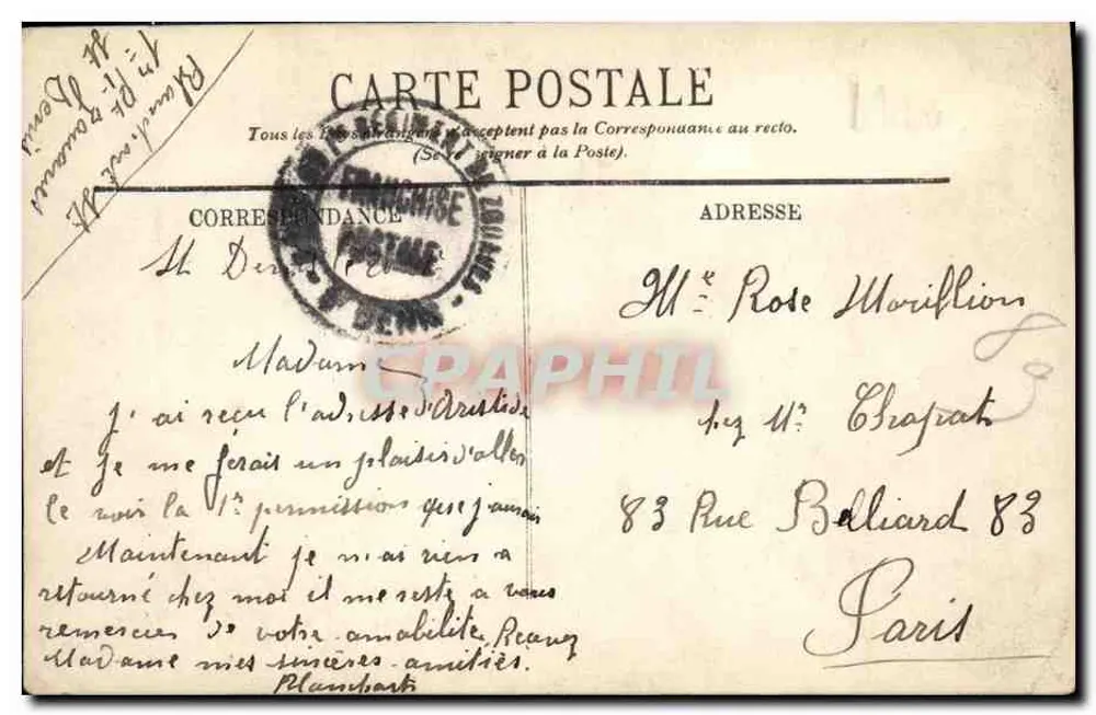 Saint-Denis — Militärkrankenhaus — LL. n°228 - Rückseite