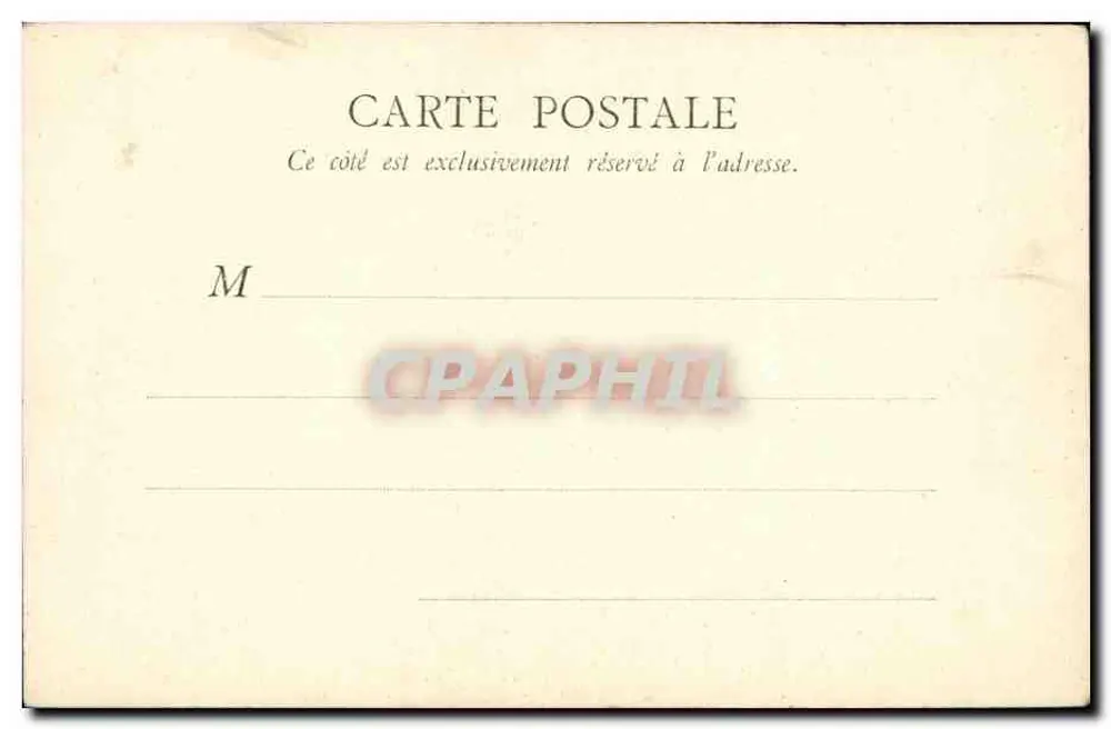 Saint-Germain-en-Laye — Capela e Castelo — B. Fij Paris - Verso